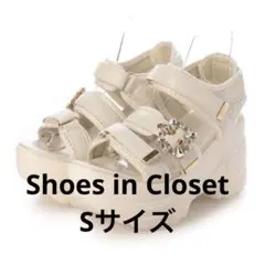 Shoes in Closet 厚底 ビジューバックル スポーツサンダルのサムネイル