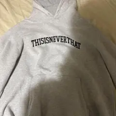ネバザ　thisisneverthat グレーパーカー　XLサイズ