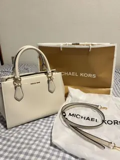 MICHAEL KORS ハンドバッグ ホワイト