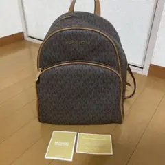 タグ付き MICHAEL KORS ABBEY LG BACKPACK リュック - メルカリ