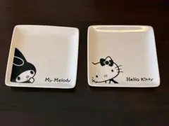 My Melody & Hello Kitty プレートセット