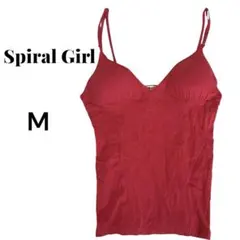 Spiral Girl キャミソール　カップ付　ピンクのサムネイル