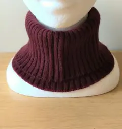 カシミヤ100%ネックウォーマー