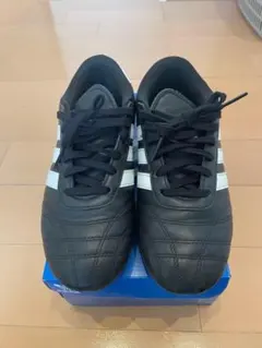 adidas テコンドー レザー スニーカー アディダス 23㎝ ブラック