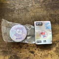 くら寿司　BT21 MANG 缶バッジ