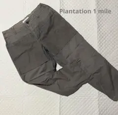 Plantation 1 mile クロップドパンツ カーキ S - メルカリ