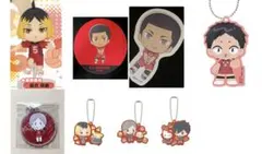 新品　ハイキュー！！　音駒高校セット　孤爪研磨　黒尾鉄朗　灰羽リエーフ　海信行