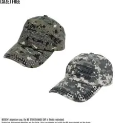 正規品 BEEDEN STUDS DAMAGE CAP キャップ - メルカリ