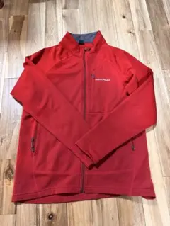 モンベル　フリース　カラー赤　サイズL