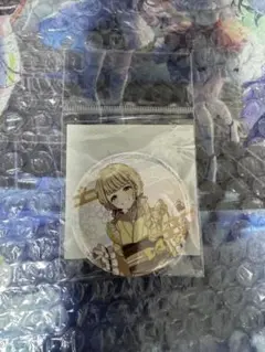 藤田ことね　缶バッジ 晴れ着 学マス