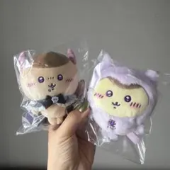 ちいかわ てんし＆あくま　あくまのあかちゃんマスコット　くりまんじゅう