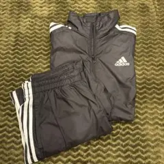 adidas ジャージ上下セット 黒 L