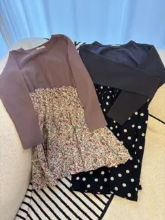 【ペアマノン】ワンピース セット　120 女の子