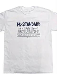 Hi-STANDARD Tシャツ ホワイト　ＸＬ