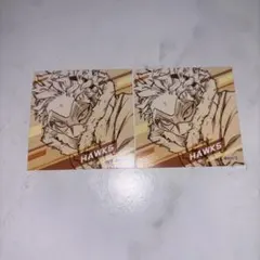 ホークス　僕のヒーローアカデミア　スクエアステッカーコレクション