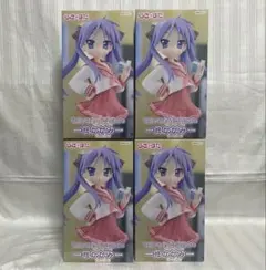 【4個セット】らき☆すた Trio-Try-iT フィギュア 柊かがみ