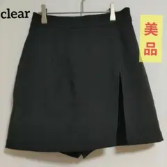 【美品】clear クリア スコート スカパン キュロット M 黒