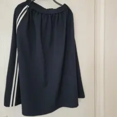 ラインロングスカート　Aライン　フレア