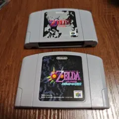 ゼルダの伝説　時のオカリナ　ムジュラの仮面　64 ゲーム