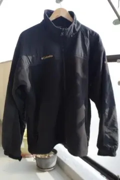 90‘sColumbia titanium 黒　フリースジャケット