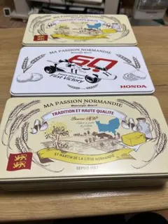 ドミニクドゥーセ　3個セット　クッキー缶　空き缶