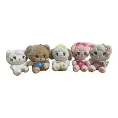 mikko characters ぬいぐるみ　マスコット　キーホルダー　ガチャ