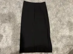 UNIQLO 黒 タイトロングスカート
