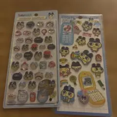 まめっち　たまごっち　ボンボンドロップシール平成はっぴーふぉん