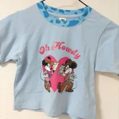 新品　ROSE FAN FAN ミッキー＆ミニー Tシャツ 150cm ブルー