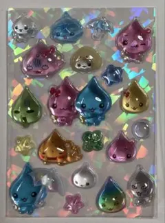 ボンボンドロップシール しずくちゃんおすそ分け （写真の通り）