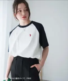 U.S. POLO ASSN. × WEGO ラグランTシャツのサムネイル