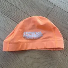 CENTRAL SPORTS 水泳帽 Mサイズ オレンジ 美品