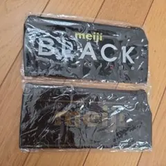 非売品　meiji BLACK チョコレート ペンケース 2種セットのサムネイル