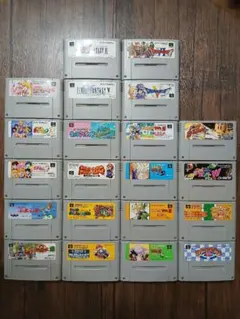 スーパーファミコン ソフトセット 21個 セット まとめ売り カセットまとめ売り