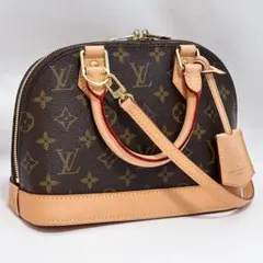 【極美品】ルイヴィトン アルマ BB モノグラム ハンドバッグ