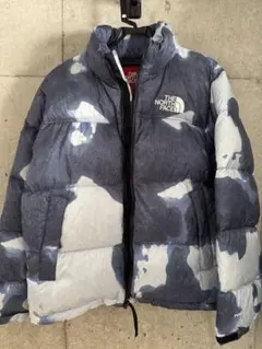 Supreme TheNorthFace Bleached Denimヌプシ