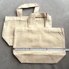 オーガニックコットンキャンバストートバッグ