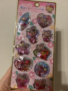 日焼けキティ　ウォーターインシール