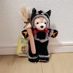 ☆新品・未使用☆ダッフィー コスチューム ハロウィン 黒猫 初期モデル