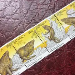 ボブ マーリー 切手 ジャマイカ購入品 ボブ・マーリー 生誕50周年記念切手 当時品 ジャマイカ政府発行