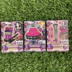 アイカツカード　ドーリーデビル　ブラックラブストライプコーデ　匿名配送