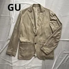 【GU】ジーユー　レディース　アウター　ジャケット　ベージュ