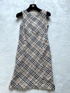 BURBERRY BLUE LABEL 正規品 ノバチェック ワンピース - メルカリ