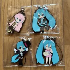 初音ミク　ラバーマスコットキーホルダー③
