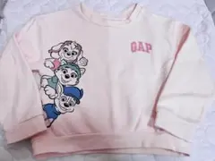 babyGAP パウパトロール　ピンク トレーナー 裏起毛　110