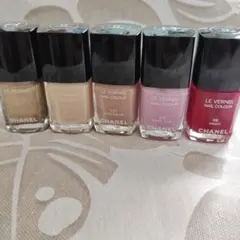 CHANEL ネイルカラー　5点セット