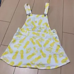 デニム ジャンパースカート オーバーオール　ziddy