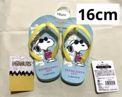 【新品】PEANUTS スヌーピー サンダル16cm