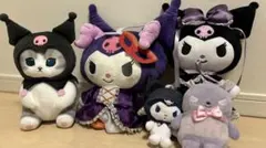 ぬいぐるみサンリオクロミ6匹セット