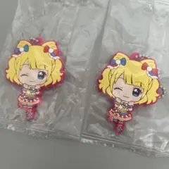 アイカツプリパラ 南 みれぃ ラバーマスコット ガチャ ラバマス　２個セット